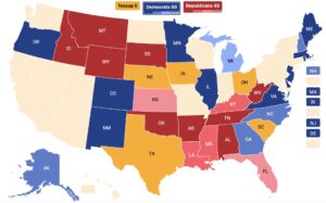 Democrats Favored to Hold Senate Edge in New 2026 Midterm Forecast, Five States Rated Tossups