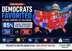 Democrats Given 85% Chance of Winning House in 2026 Midterms